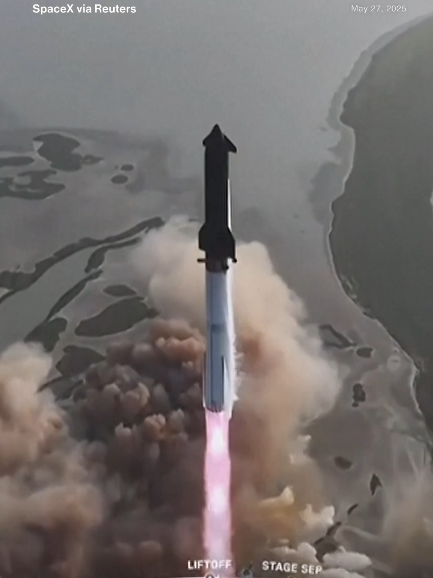 SpaceX's Starship experienced a 