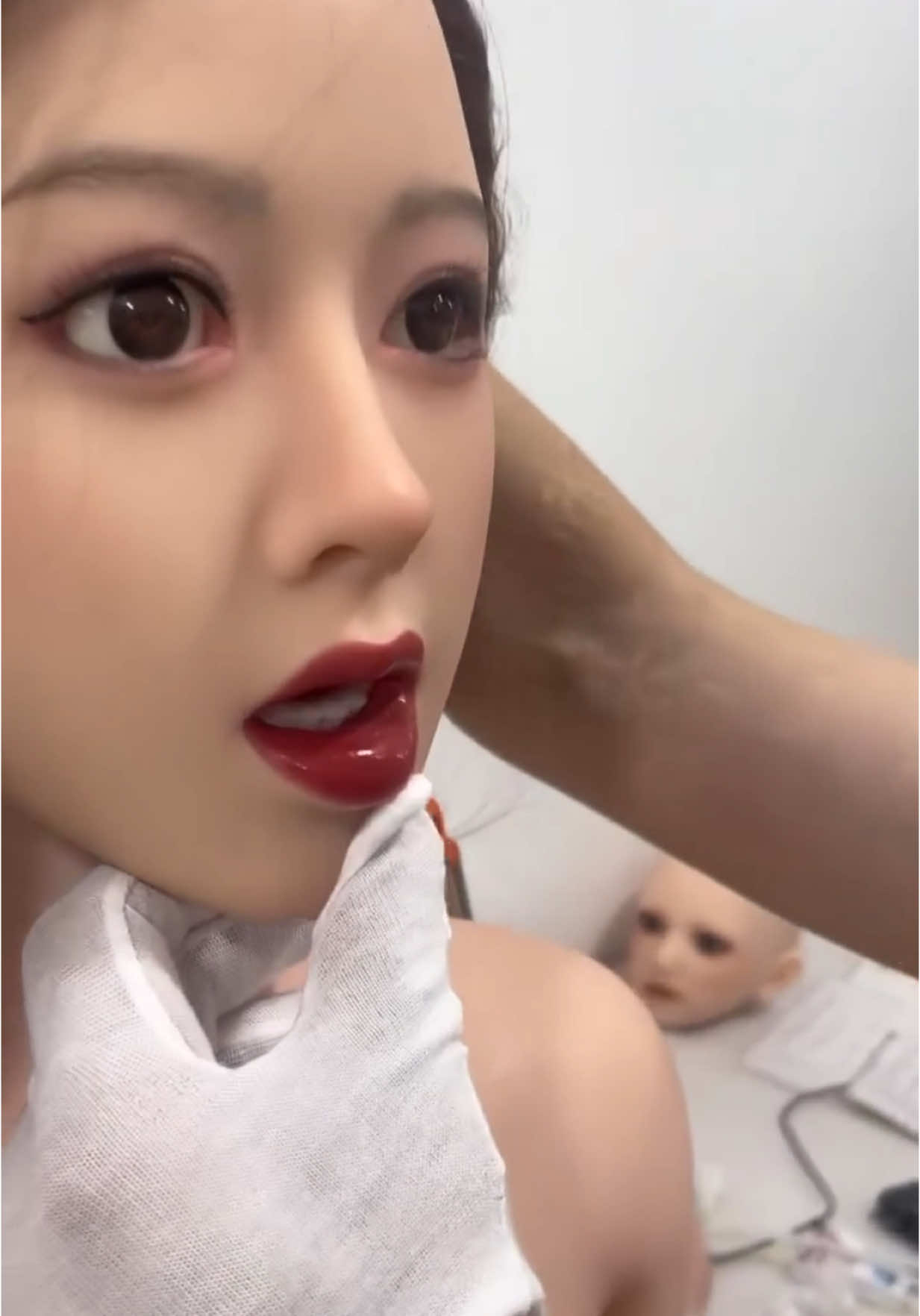 link in bio #robot#robots #realdoll#siliconedoll #dolls #dollfactory#dollmaking#unboxing#formen