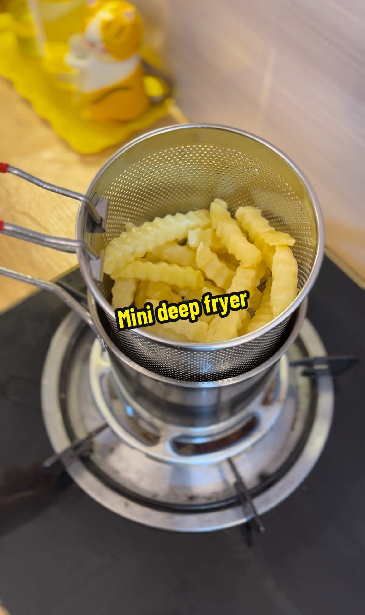 Kenapa ga dr dulu punya ini 😭 #deepfryer #minideepfryer #dapurkuning 