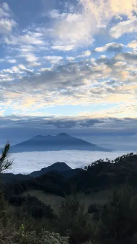 buthak dengan lautan awannya🤩 #gunungbuthak  #buthak_2868_mpdl  #pendakifomo 