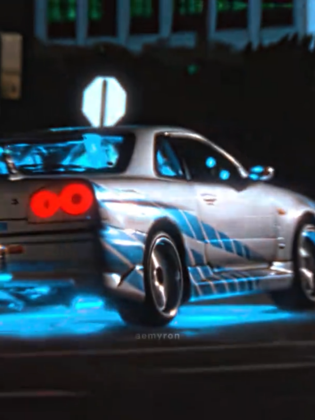 Nissan Skyline GT-R R34 😏 || Brian O'Conner || #fastandfurious #brianoconner || ib : @cvtmvn ||