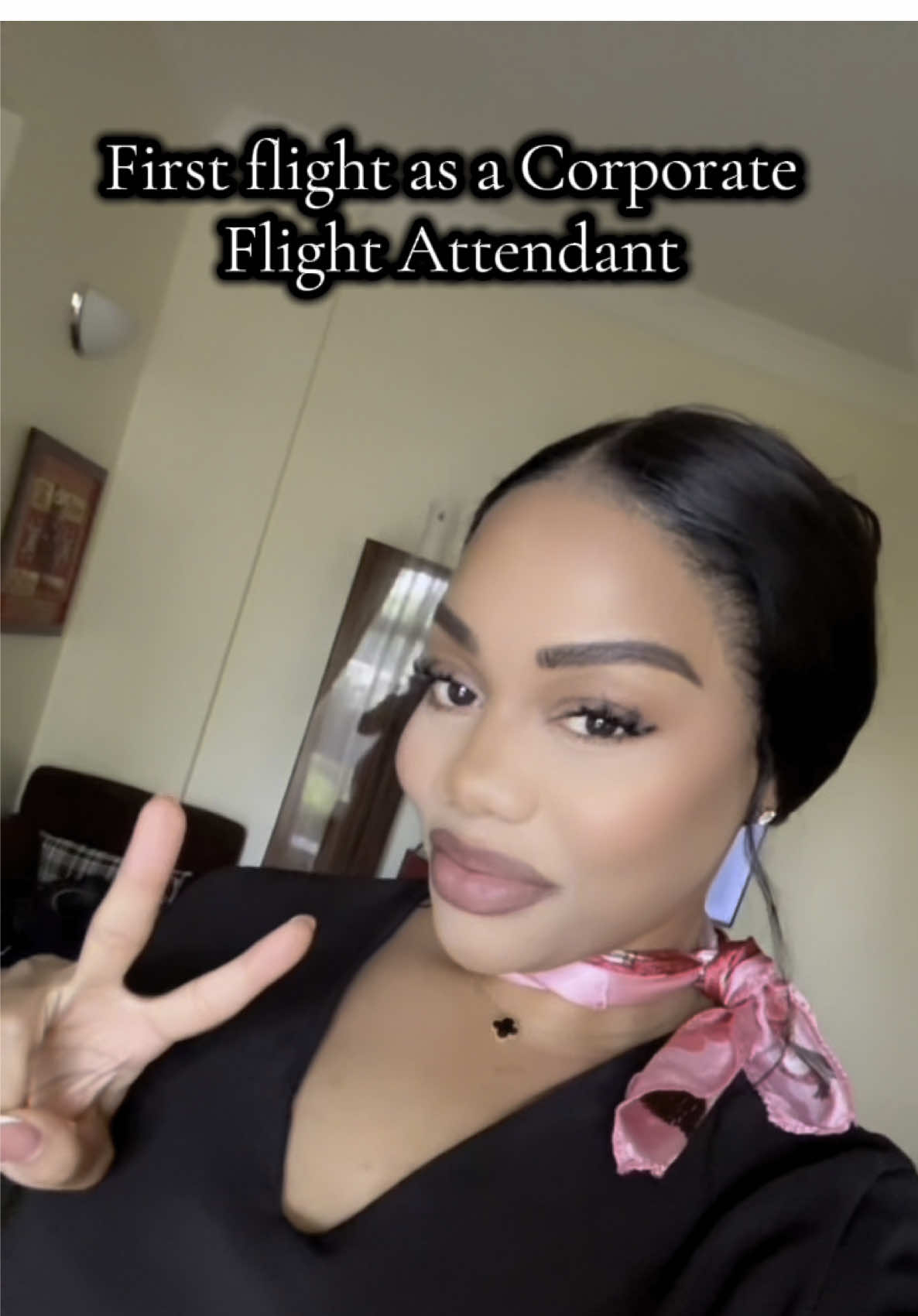Here’s to new beginnings 🛩️💕#cabincrew #flightattendant #lagos #privatejet #fyp #foryoupage #foryoupage #travel #corporatelife 