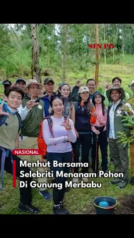 Menhut Bersama Selebriti Menanam Pohon di Gunung Merbabu. Menteri Kehutanan (Menhut), Raja Juli Antoni, melakukan penanaman pohon bersama sejumlah selebritas di Gunung Merbabu, Jawa Tengah. Menhut juga turut melepas para selebritas tersebut untuk melanjutkan perjalanan mendaki Gunung Merbabu bersama World Wildlife Fund (WWF). #Menhut #GunungMerbabu #RajaJuliAntoni #WWF #berita #beritaterkini #beritatiktok #fyp #viral #sinpotv