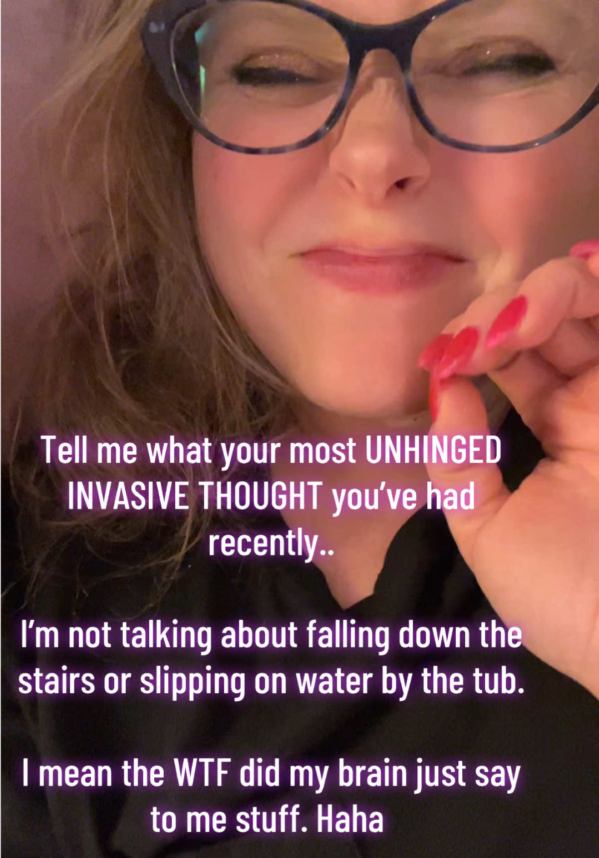Tell me what you’re most unhinged invasive thought you’ve had recently.. I know most of us neurospicy have them 🥴 haha #unhinged #unhingedtok #neurospicy #invasivethoughts #relatable #Summer #unbothered #foryou #thoughts #thoughtsthatkeepmeupatnight #fffffffffffyyyyyyyyyyypppppppppppp 