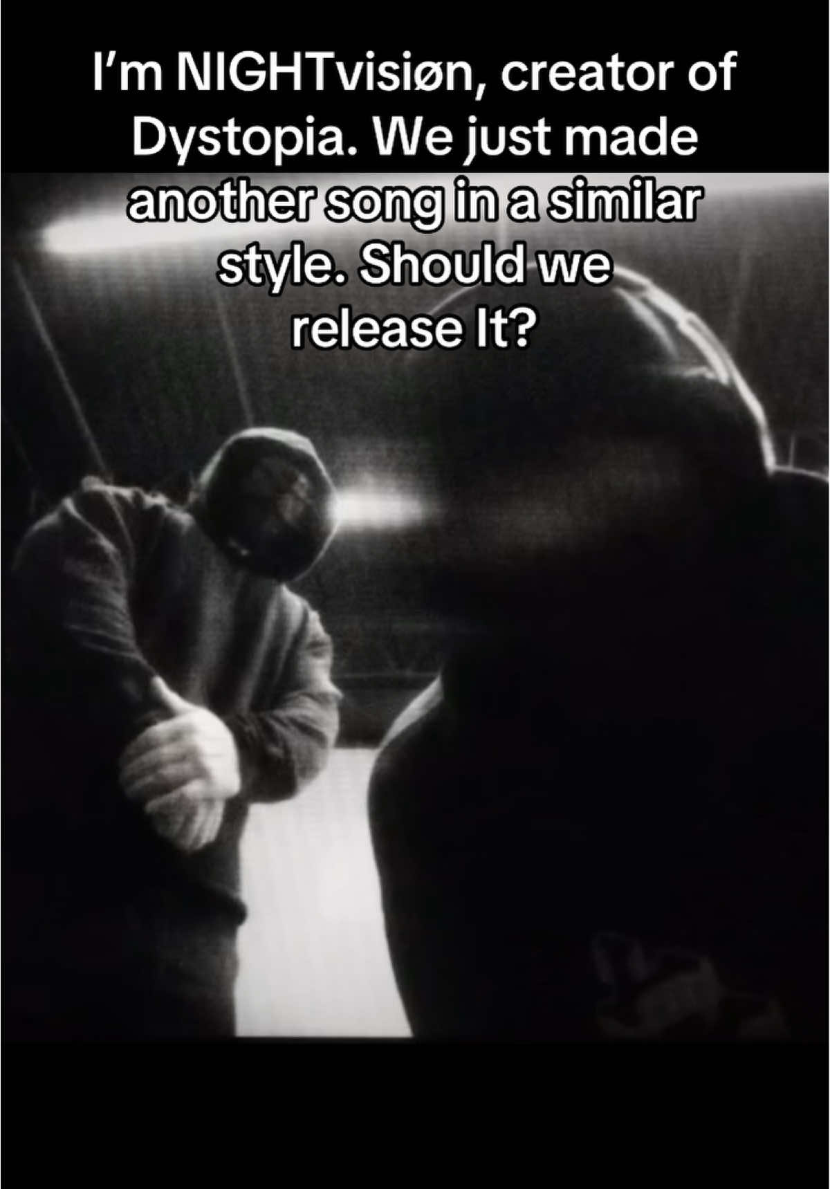 @tg: dudeplaya 🙂‍↕️ Should we release it? 💿  #trentwins #GymTok #hardstylemusic #jumpstyle #hardstyle #darkwave  