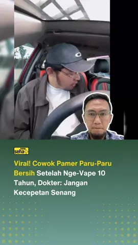 Paru-paru bersih bukan jaminan kamu aman dari vape. 10 tahun ngevape terus dicek cuma permukaan aja—itu sama aja kayak liat kap mobil, belum bongkar mesinnya 😶‍🌫️ 🚫 Vape tetap bahaya, bahkan tanpa asap. 📌 Bisa sebabkan: – Kerusakan paru (EVALI, popcorn lung) – Gangguan jantung & otak – Risiko kanker & keracunan nikotin – Bahaya buat ibu hamil dan janin Vape bukan alternatif sehat. Cuma beda bentuk, sama-sama bikin rusak. ____ Share ke temen kamu yang butuh info ini. follow @zonasehat.today [cr: dr.bobbyjantung - dm untuk credit / remove video] #zonasehat #BahayaVape #AntiVape #EdukasiKesehatan #VapeBukanSolusi #GenZSehat