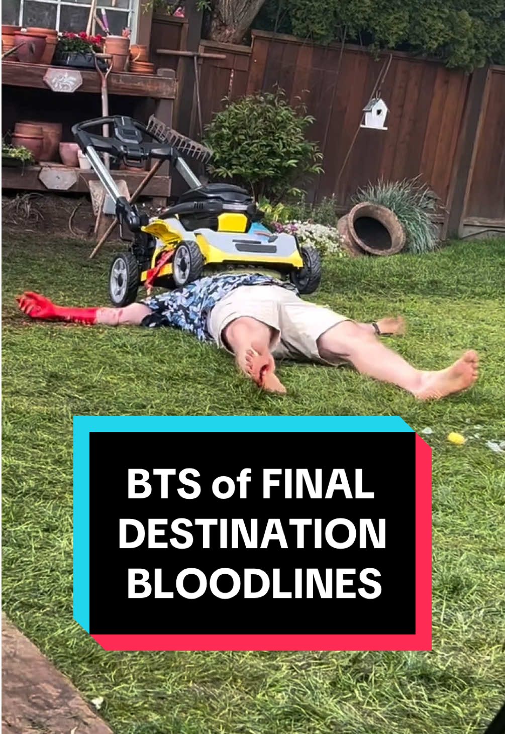 Take a peek at the practical effects of Final Destination Bloodlines 👀 #FinalDestination #Bloodlines #movierecommendation #newreleases #horror #BTS #behindthescenes 