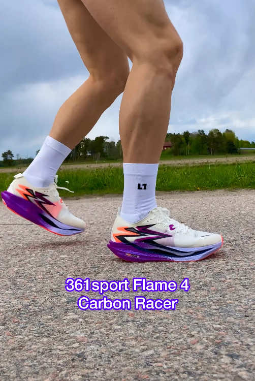 The Flame 4 by @361sport 🔥 Super light , super fast #Running #runtok #runningshoes 