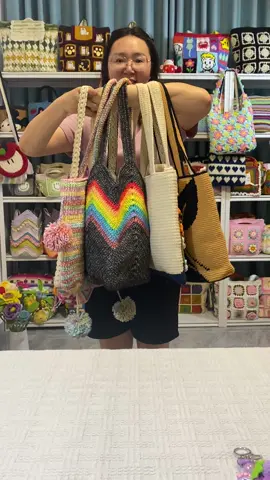 New crochet bags coming 🥰🥰#yarneden #uniquegifts #ladybag #fashiontok #giftshop #fyp 