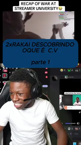 2xRAKAI DESCOBRINDO OQUE É  C.V  🤣🤣  parte 1 #tota #streamersuniversity #RAKAI #rayasianboy #kaicenat