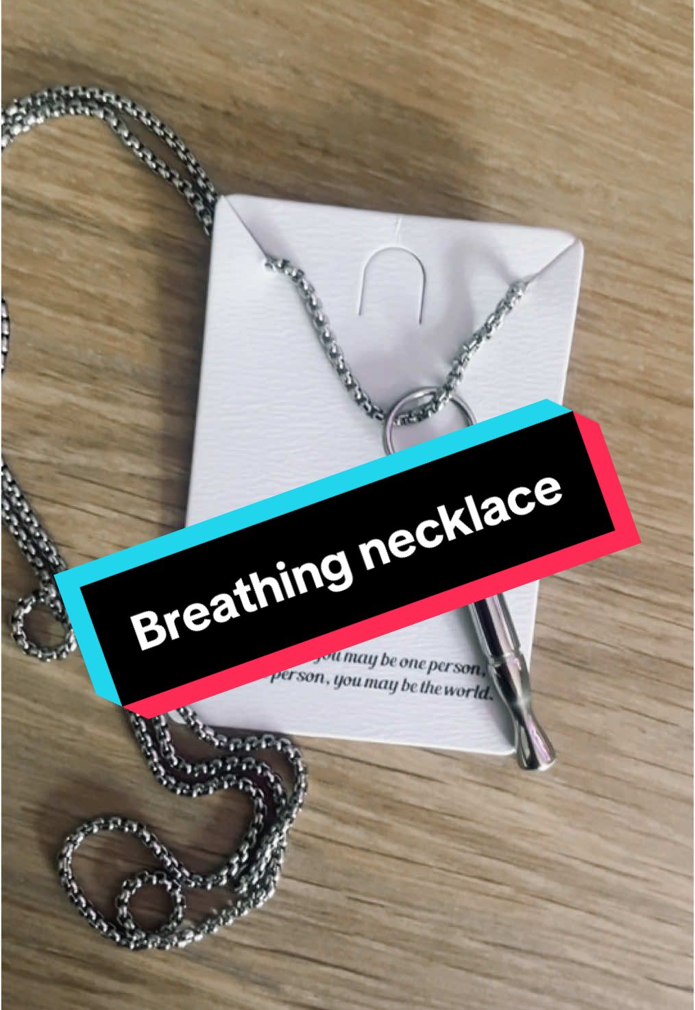 #breathingnecklace #badhabits #anxiety #viralnecklace #affirmations #fy 