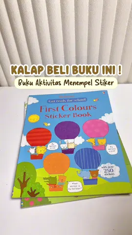 yang anaknya suka stiker, mending beliin buku aktivitas menempel stiker ini aja bun 😉 #usbornebooks #bukuaktivitasanak #bukustiker #aktivitasmenempelsticker #bukuusborne #bukuaktivitasstiker 