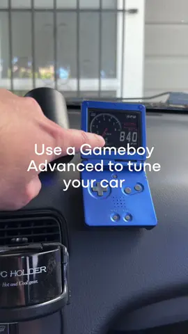 The gameboy advanced is unmodified, it loads an app through the same cable you would use to trade Pokémon and then it reads data from various sensors!
