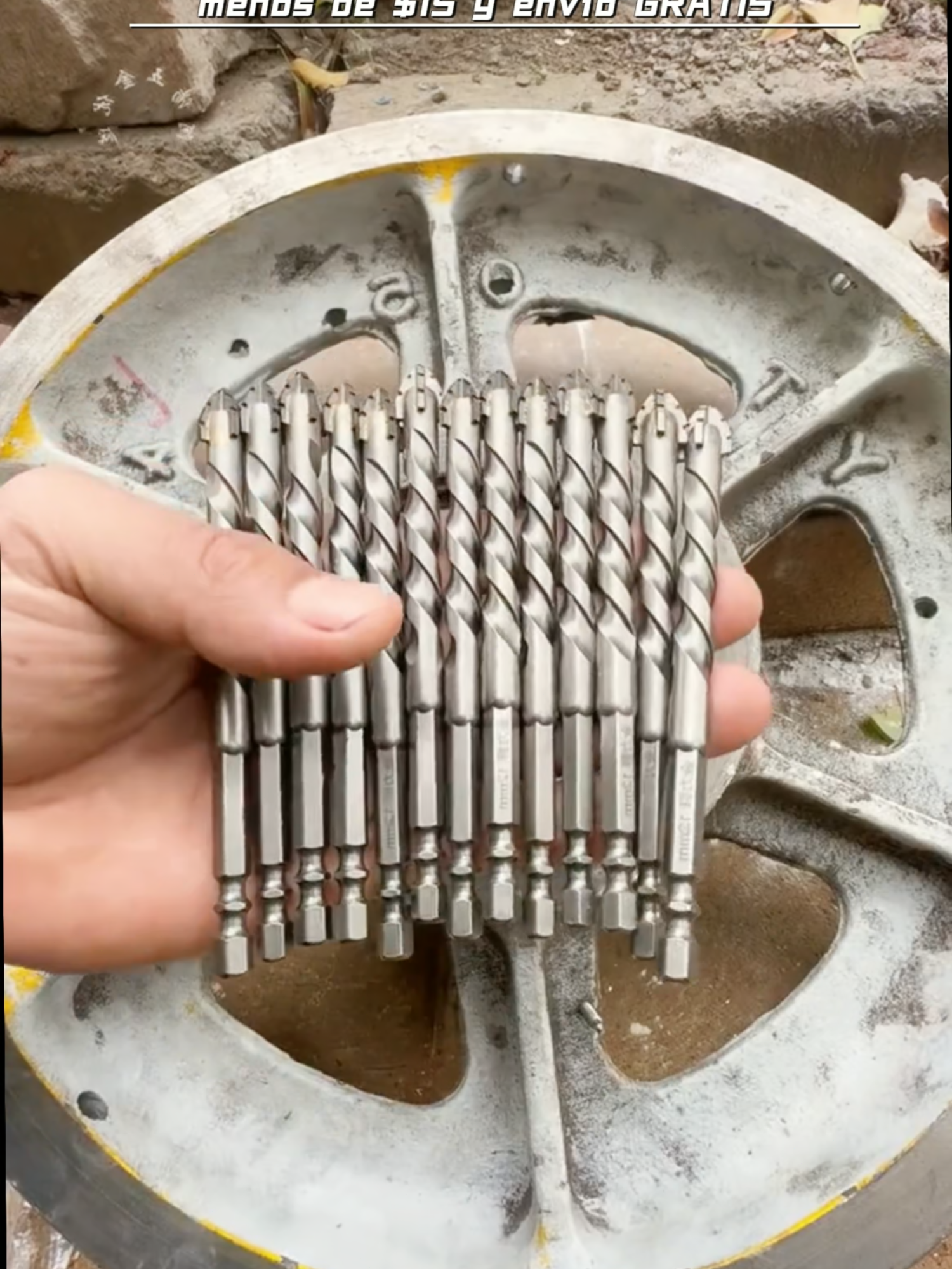 Acero, vidrio, cerámica, concreto, ladrillo… ¡Esta broca se los come vivos! ¡7 brocas bestiales(4+5+6+6+8+10+12mm), envío GRATIS incluido!#tile #porcelana #construction #shower #grassdoor #carbidetools #tiledrillbitset #tiktokmademebuyit
