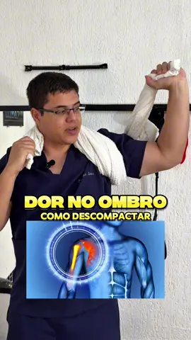Dor no ombro: 1 minuto desse exercício todo dia, pode começar a diminuir suas dores! #ombro #dornoombro #bursite #tendinopatia #tendinite #manguitorotador 