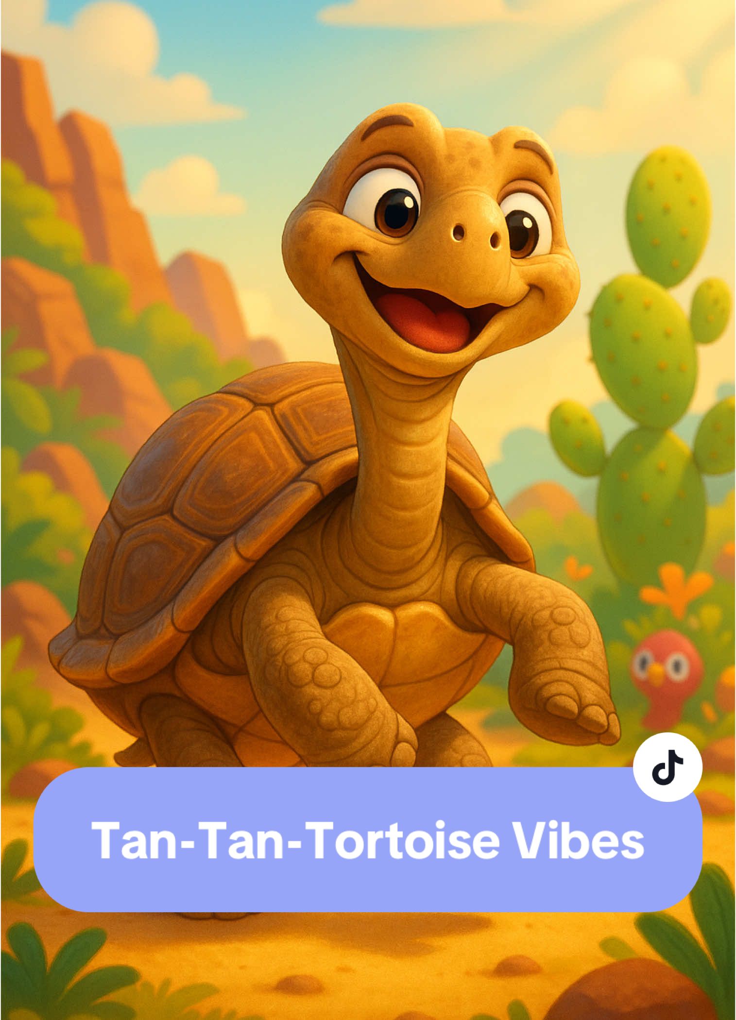 Slow? Not today. This Galápagos tortoise is tearing up the desert to Beat Automotivo Tan-Tan-Tan. #viralsoundtiktok  #TrendingAudio #tantantan  #DancingTortoise #BeatAutomotivo #desertdance  #SlowAndStylish #FunnyAnimals #FYP