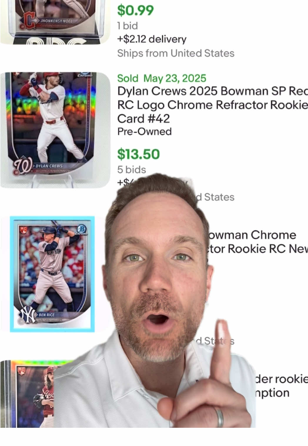 Are you stocking up on Bowman Red RCs?