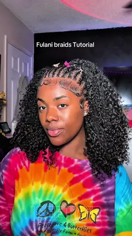 At this appoint THIS IS MY HAIR😍😍🤌🏽the Fulani braids & half wig are super teaaa @Chrissy Tyana 🩷  Kinky curly 18” Wear Go Half Wig 250% Density  #iseehairbeauty #iseehalfwig #kinkycurly #fulanibraids #hairtutorial #gluelesswig #summerhair #cutehairstyle 