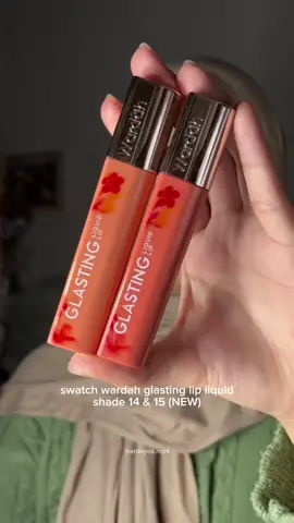 Shade baru, look makin fresh! 💋 Cobain Wardah Glasting Lip Liquid 14 & 15, glossy tint yang nyaman & tahan lama~ @Wardah Beauty Official  #WardahGlasting #glastingliquidlip #lipglastingwardah #WardahBeauty #wardah #lipgloss #fyp 
