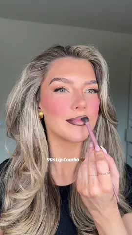 90s lip combo is always my favourite #90slip #90slipcombo #fentybeautylipliner #fleshpotlipstick #nudelip 