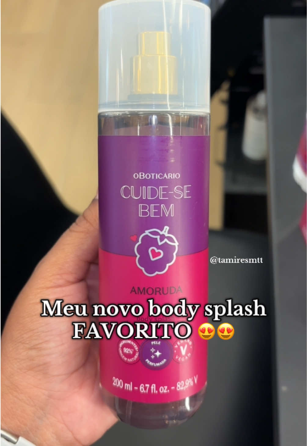 #lancamento #boticario #bodysplash #cuidesebem #amoruda #foryoupage  @tamires ✨ 