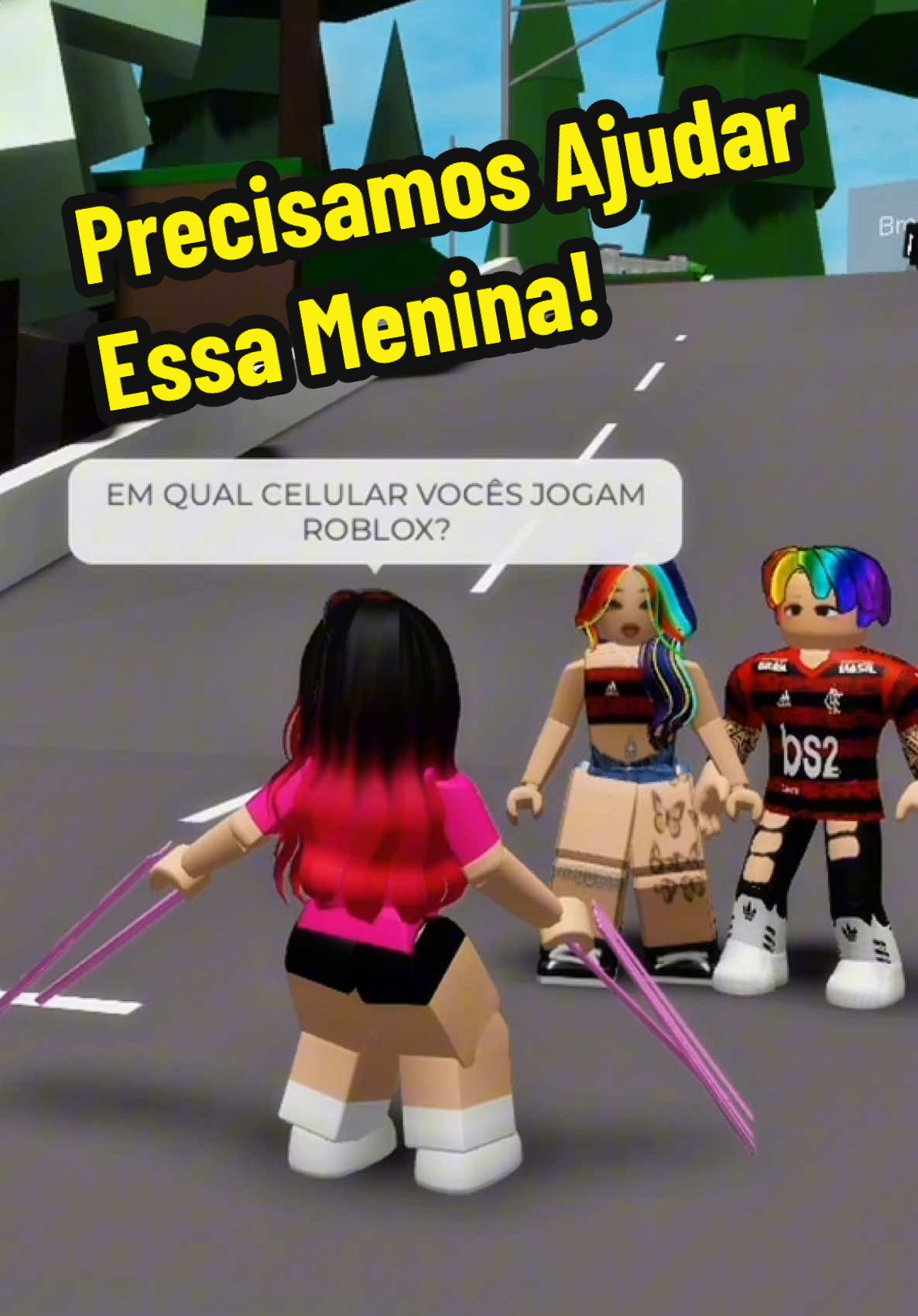 Precisamos Ajudar Essa Menina! #brookhaven #roblox 
