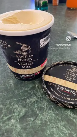 Shoutout to @Chapman’s Ice Cream and @Butterly for the ice cream! Holy elevated vanilla. Not a vanilla person but this changed my mind bc it is beyond vanilla. That lil bit of honey takes it to a new taste level. #yum #canadamade #vanillavibes #honey #fyp #summertreat I tried this in exchange for an honest review - would ten thousand percent buy again. 
