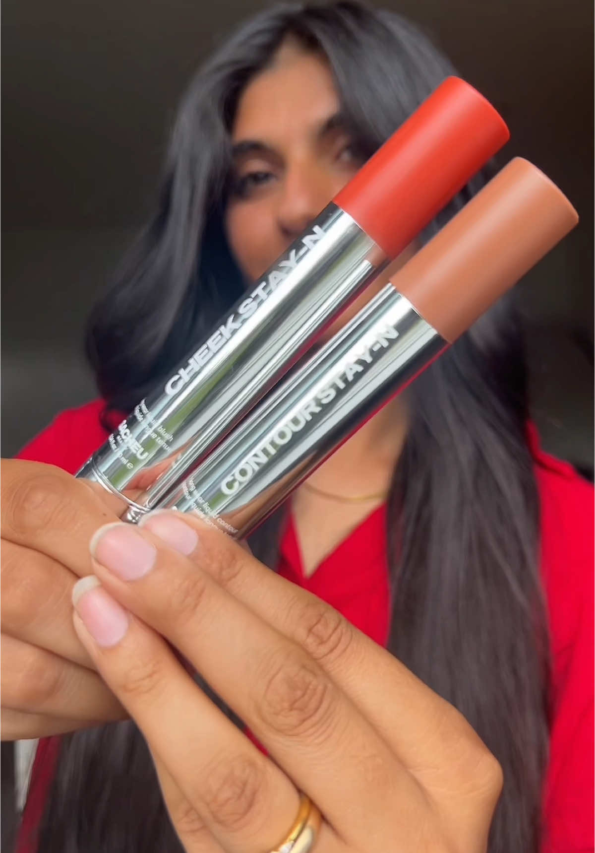 Cheek STAY-N (I’m hot) and Contour STAY-N (giving drama)- your new fav duo that is smudge and sweat-resistant 🙌🏽 find them at Ulta.com.   @SACHEU Beauty US  #SacheuatUlta #SACHEUBeauty #ContourSTAYN #CheekSTAYN #STAYNPower #makeup #browngirlmakeup #fyp 