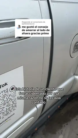 Respuesta a @epifaniorascon para mi el amarre por ese lado es 100% mas seguro ala hora de una emergencia o simplemente aveces ala hora de la descarga toca pra la calle 