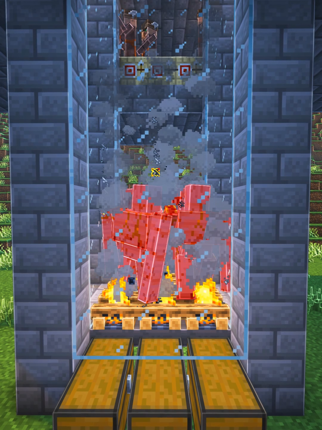 Minecraft Iron Farm #Minecraft #minecraftbuilds #minecraftbuilding #minecrafttutorial #viral 