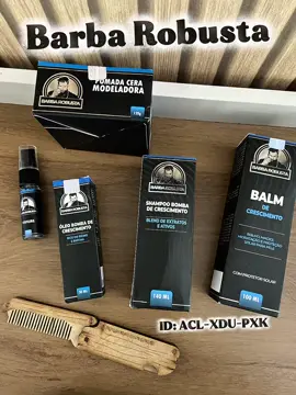 Fortaleça sua barba! Kit Barba Robusta: Presenteie com estilo neste Dia dos Namorados! Link na bio.  #barba #homens #diadosnamorados #presente #marido #namorados 