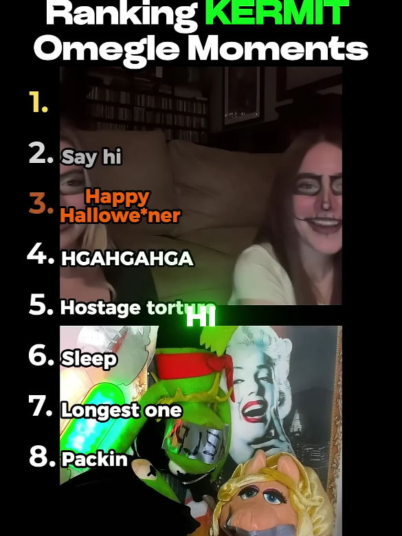 Ranking Kermit Omegle Viral Moments 