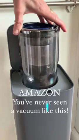 https://urlgeni.us/amzn/vacuumcleaningstation  Get ready because you’ve never seen a vacuum like this! This portable cordless vacuum is so lightweight and powerful!  Here’s the coolest part—it comes with its own self-emptying cleaning station! (Forget getting covered with dirt and dust every time you empty the canister!) It comes with built-in wall mount charging system, 2 batteries so you never run out of charge! And accessories so you can use it just about anywhere! #amazonhome #CleanTok #cleaninghacks 