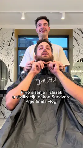 Po mom dolasku u HR prva destinacija je bila @salonfranic i moj @Franic Zvonimir ♥️!! STA KAZETE NA BRADU 🤣🤣 strasno!!  #balkan #survivor #survivorhrvatska #survivorsrbija #lucianoplazibat #salonfranic 