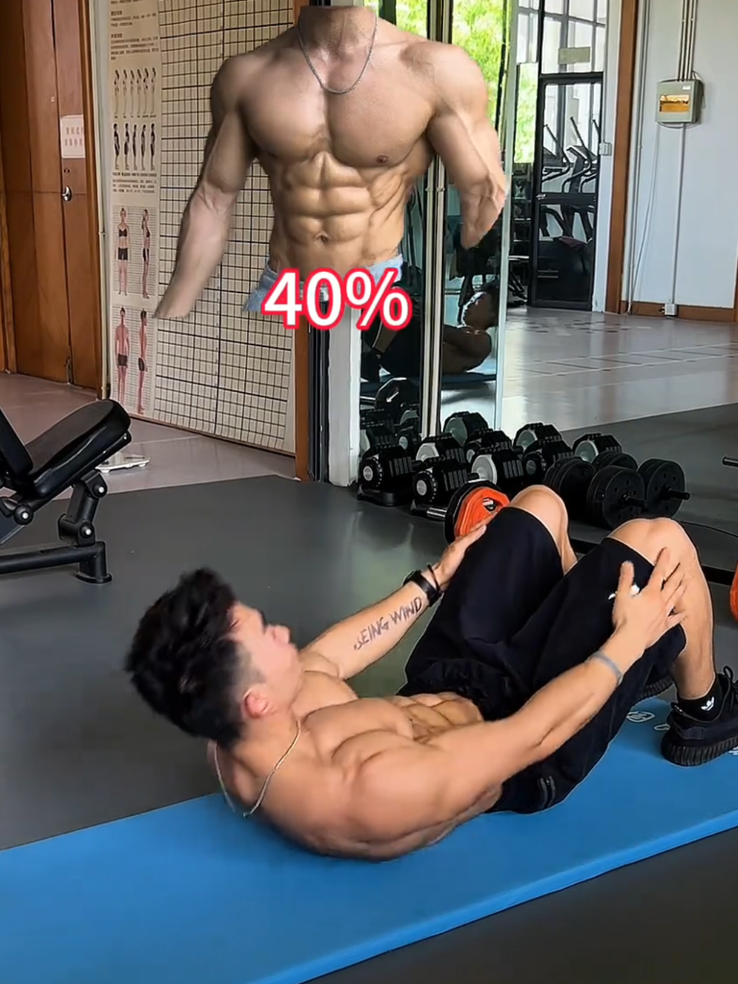 💯💪Home exercise, just practice these movements at home #Fitness #self #strength #muscle #abdominal #challenge #gym #work #homeworkout #stuff 