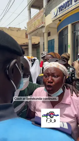 Clash at Serrekunda continues. #gambian_tiktok🇬🇲🇬🇲 #fyp 