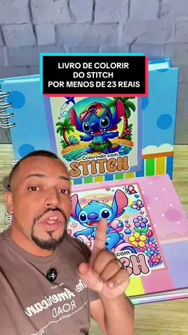 Livro de Colorir do Stitch por menos de 23 reais é só aqui no TikTok Shop, adquira já o seu! #stitch #livrodecolorir #tiktokshop 