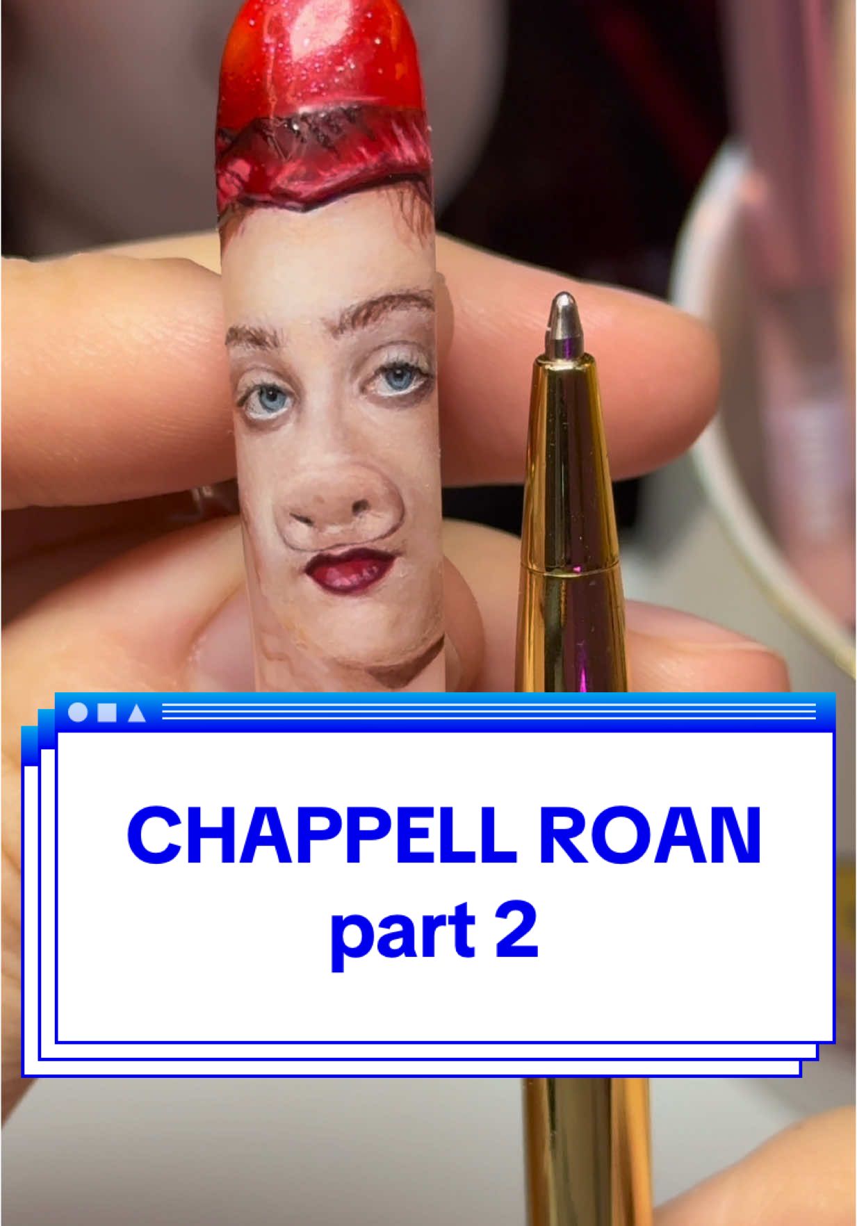 I should have charged extra for the pig nose ngl 🐽💅 #chappellroan #nailart #nailtok 