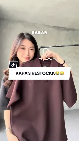 Sabar yaahh, pasti restock kokk. Sambil nunggu mending checkout yg hitam duluu😁😁🙏🏼 #fyp #cartiera #locopolo #poloshirt #pololokal #rekomendasipolo #viral 
