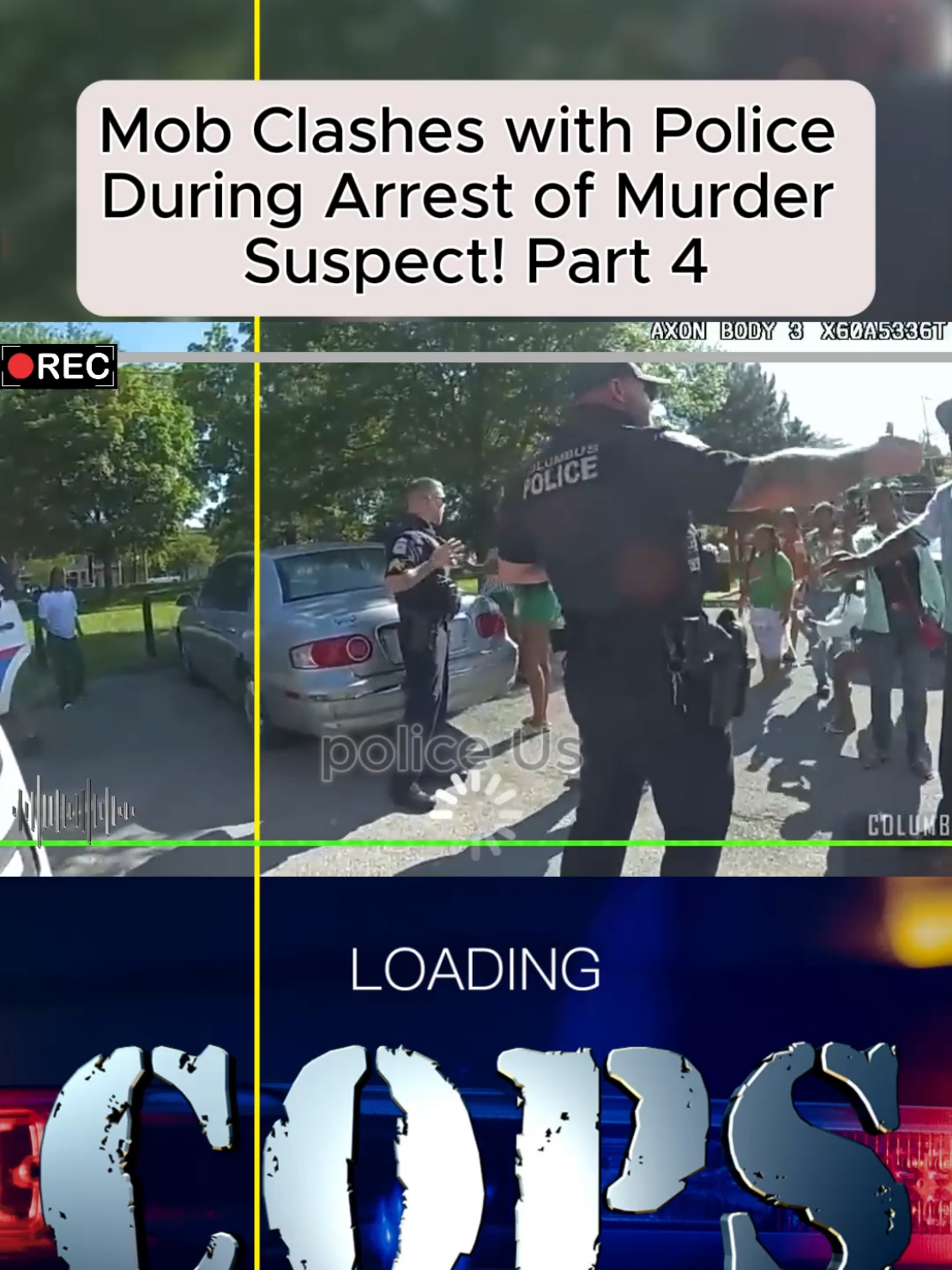Mob Clashes with Police During Arrest of Murder Suspect! Part 4 Police attempt to arrest a murder suspect, but the situation escalates as a local mob fiercely intervenes. Tensions rise during the confrontation, forcing officers to call for backup to maintain control and ensure the suspect's safety amid the chaotic scene. #cops #arrested #copsofftiktok #policeoftiktok  #fyp  #policeofficer #policeousa #bodycam #crime #truecrime #truestory #foryou #policeoftiktok #copscam #viral 