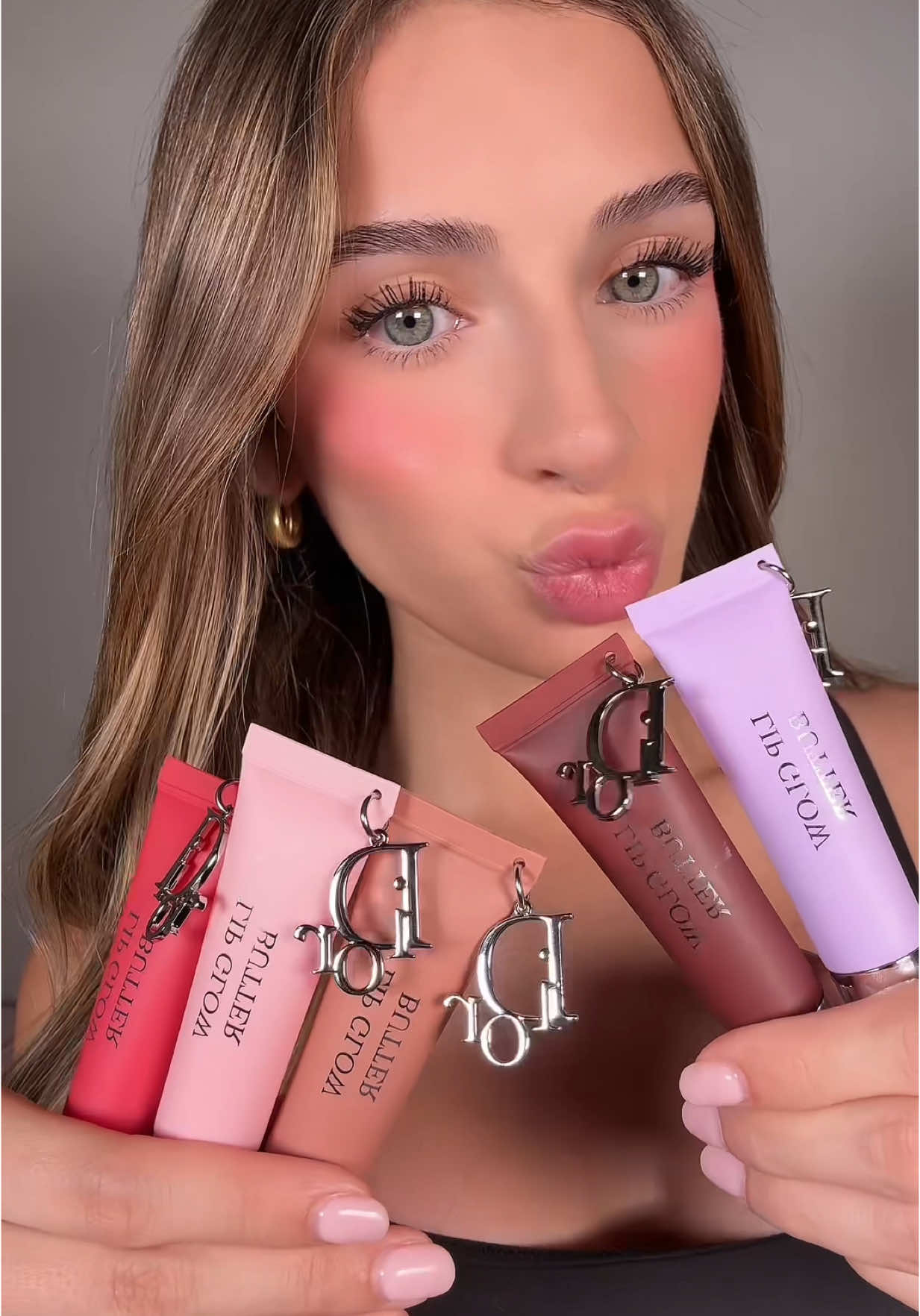 swatching the NEW @Diorbeauty lip glow butters 🤍✨ #makeup #diorbeauty #new #fyp #foryou #viral #trending #lipgloss 