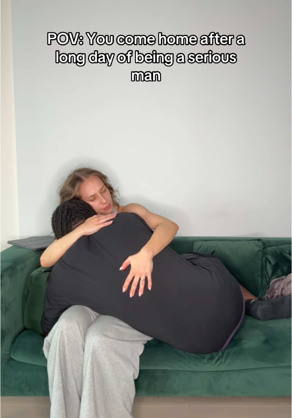 I want to be held, I want to be comforted🥰