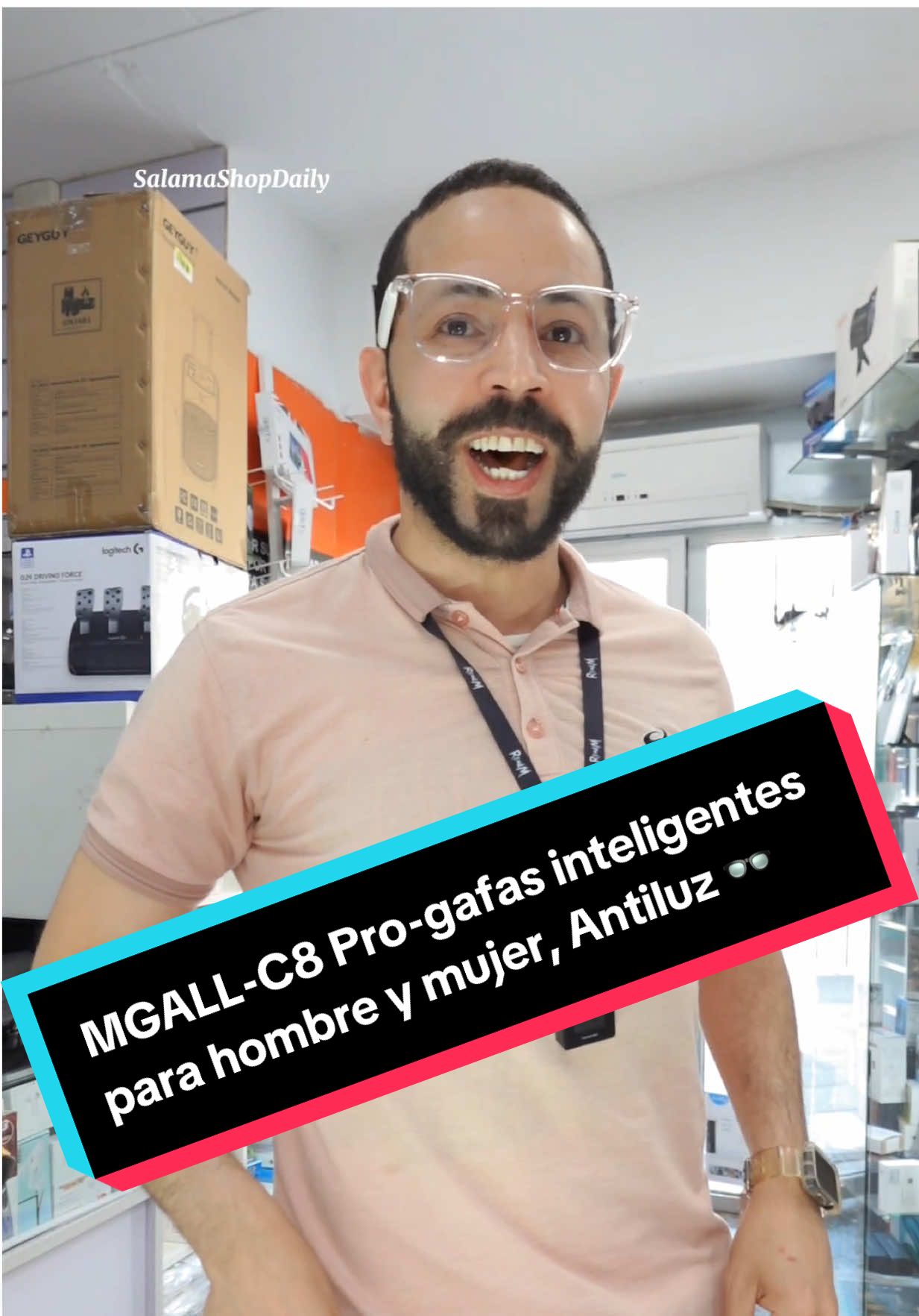 MGALL-C8 Pro-gafas inteligentes multifuncionales para hombre y mujer, lentes duraderas con Bluetooth, antiluz azul, con auriculares para música y llamadas, #gafas #mgall #c8pro #bluetooth #intelegentes #lentes #antiluz 