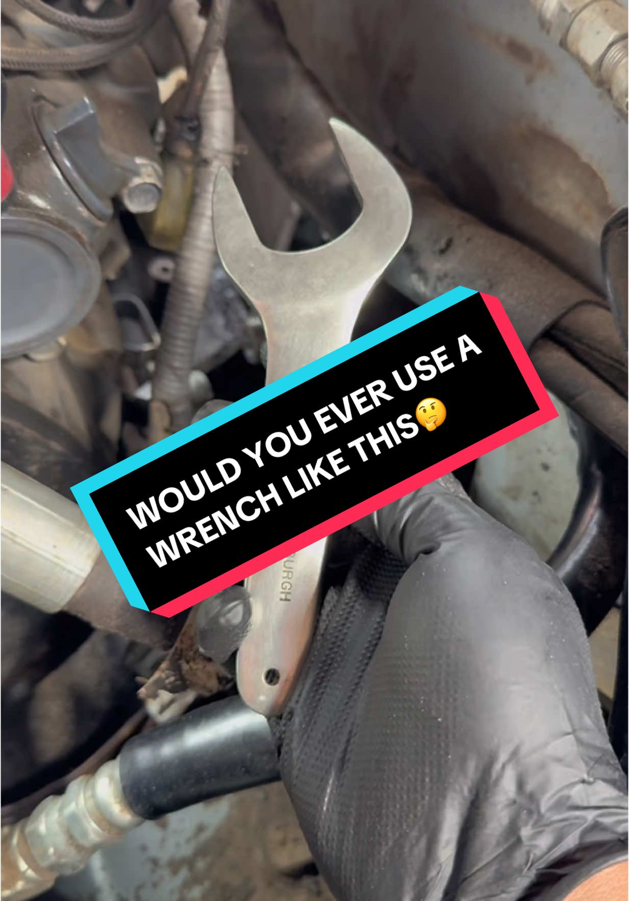 Why I Use Service Wrenches Working On Heavy Equipment @Harbor Freight #tools #mechanic #wrench #toolsrus