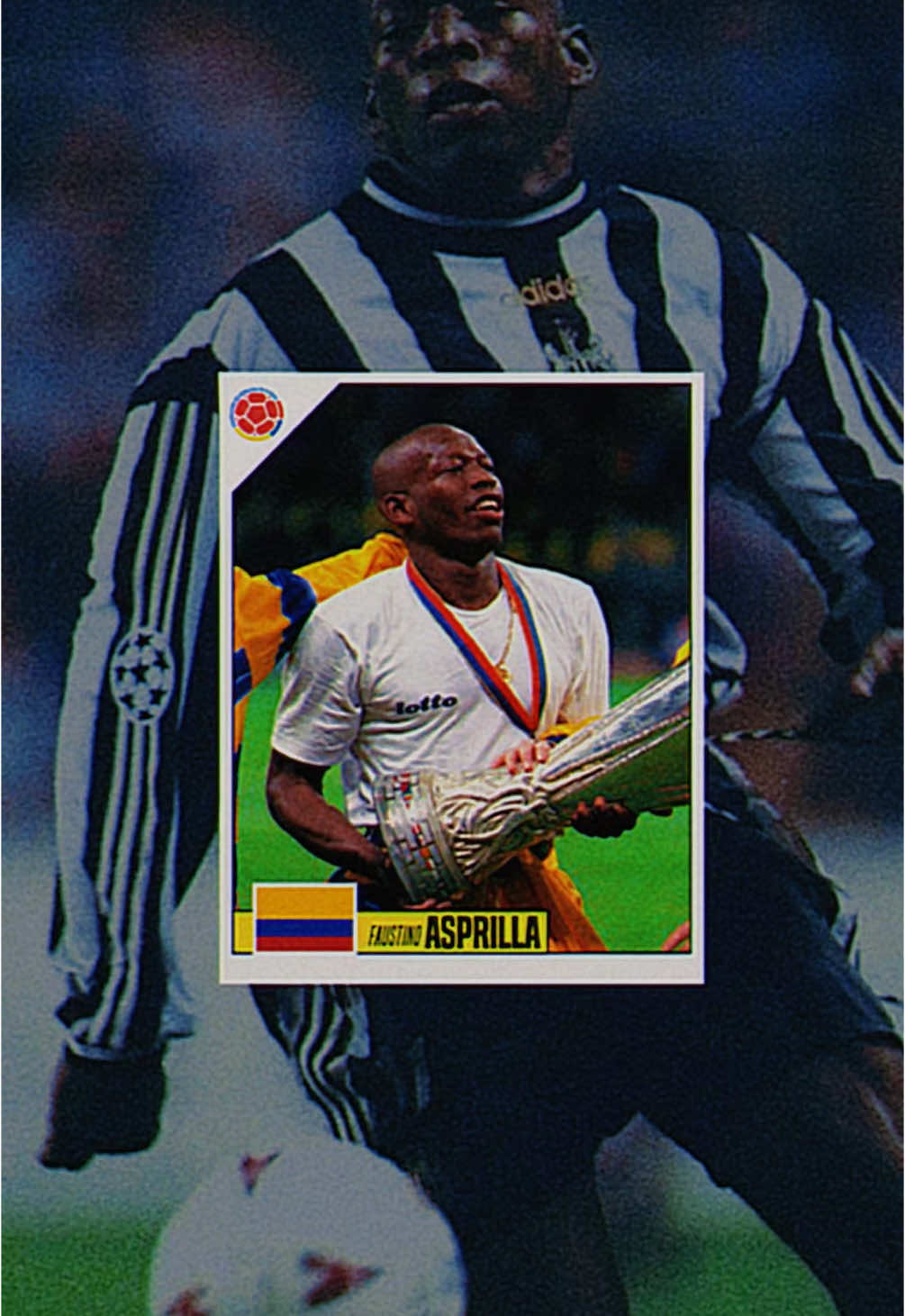 👑 Faustino Asprilla, el 'Mbappé' colombiano que reinó en Europa #tiktokfootballacademy #deportesentiktok #sportstiktok 