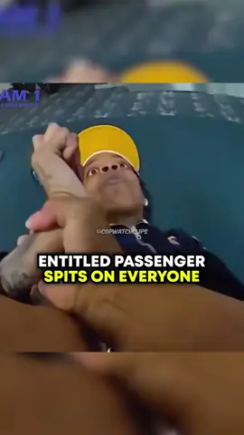 Entitled Passenger SPITS On Everyone 🤢#usa #viral#foryou#News