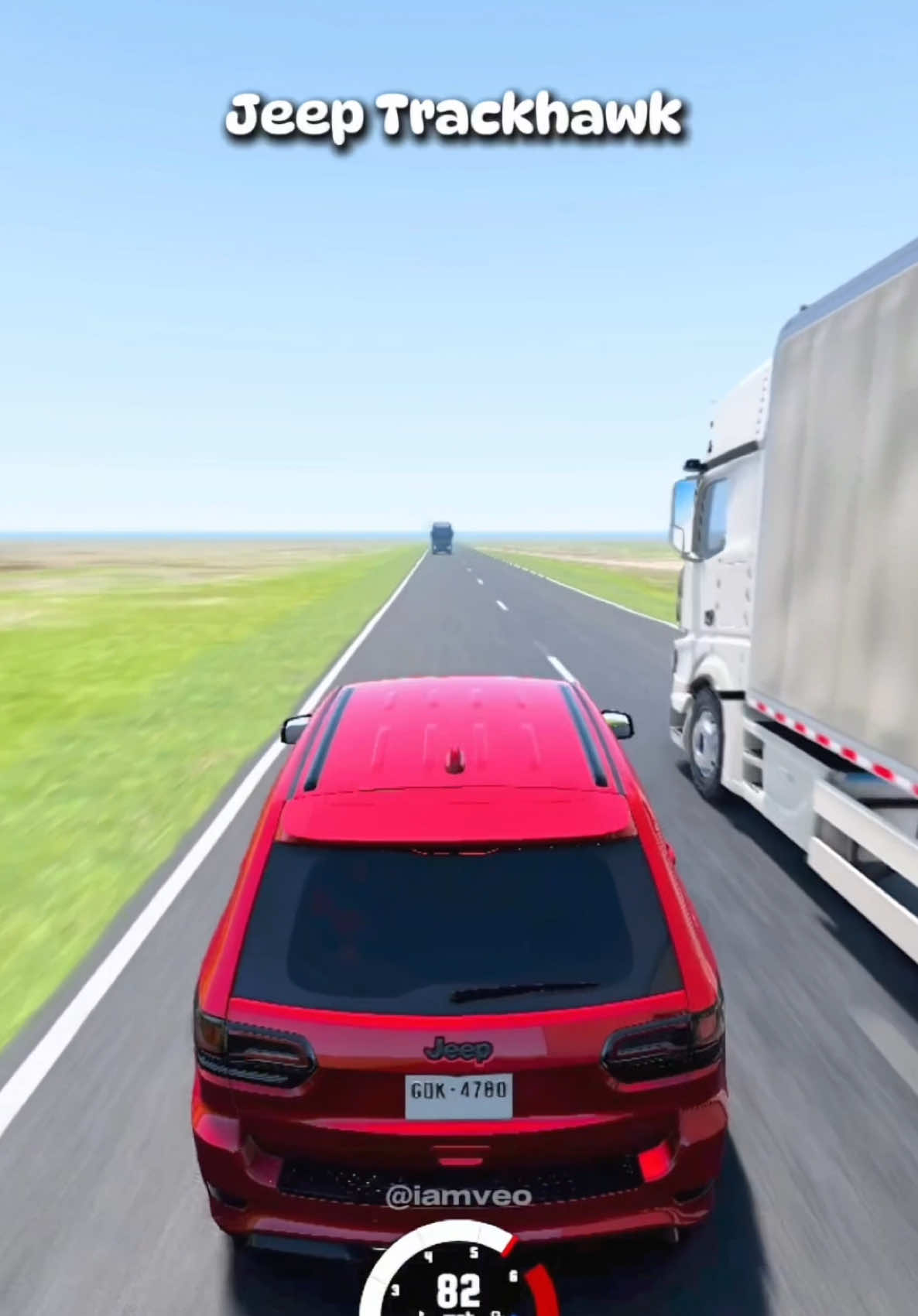 Which Car Overtake The Truck Safely? #beamngdrive #beamng #gaming #car #jeeptrackhawk #dodgedurangogt #audirsq8 #mercedesgle63samg #bmwx4mcompetition #volkswagentiguanr #volvoxc90t6 #porschecayennegts #fyp #foryou  @VEO🏅 