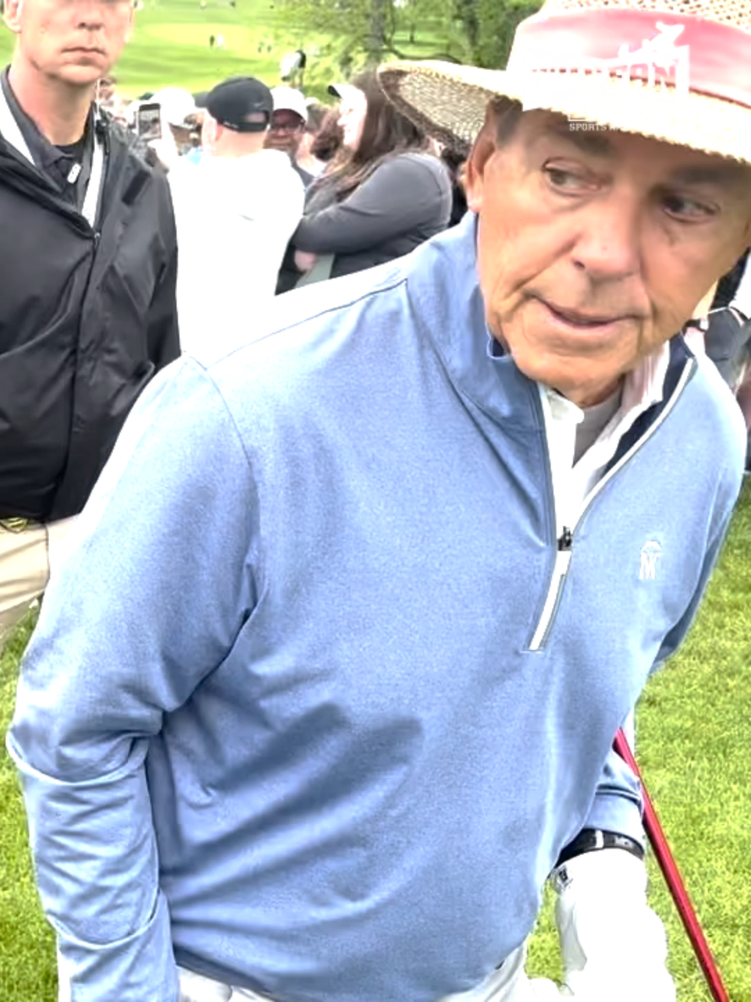 Nick Saban chats about golfing with Ryan Day and recruiting Julian Sayin