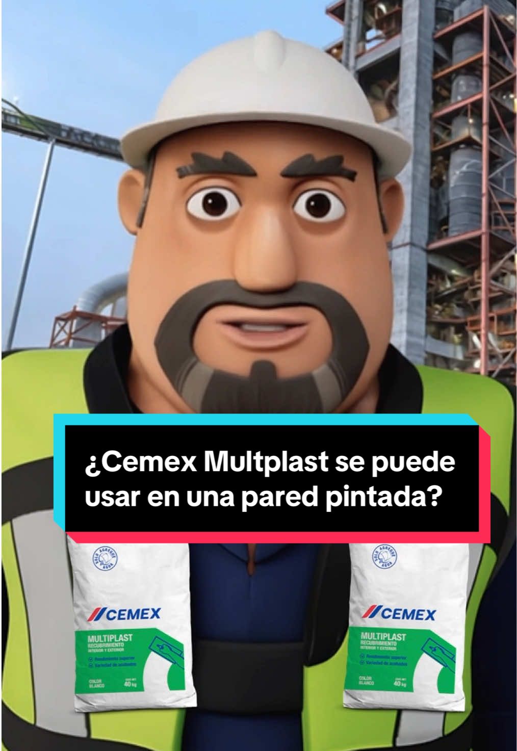 ¡Atención, renovadores de espacios! 🏘️ ¿Sabías que sí puedes aplicar Cemex Multiplast sobre paredes pintadas? ¡Pero ojo! Hay un truco importante para que te quede perfecto. Descúbrelo con Creto en este video. #CemexResponde #CemexMultiplast #Cemex