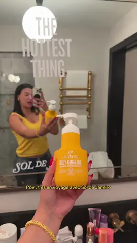 Voyage press a New York avec ma fav marque pour le body 💛 @Sol de Janeiro #soldejaneiro invitation